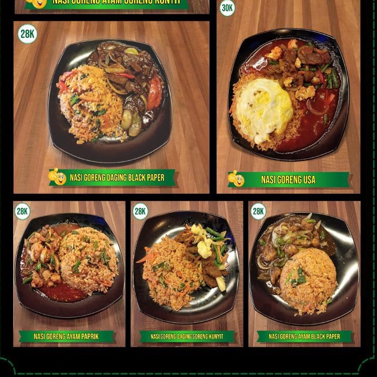 VARIAN NASI GORENG ALA CARTE 2