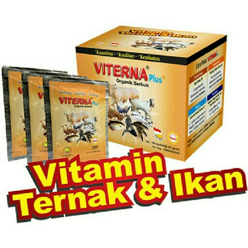VITERNA Plus Vitamin Ternak Serbuk Nasa Untuk Penggemuk Ternak