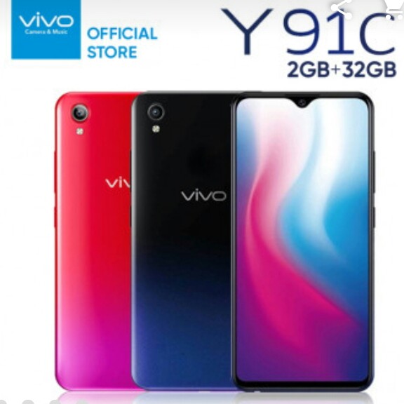 VIVO Y91C RAM 2GB ROM 32GB 4000MAH MERK VIVO