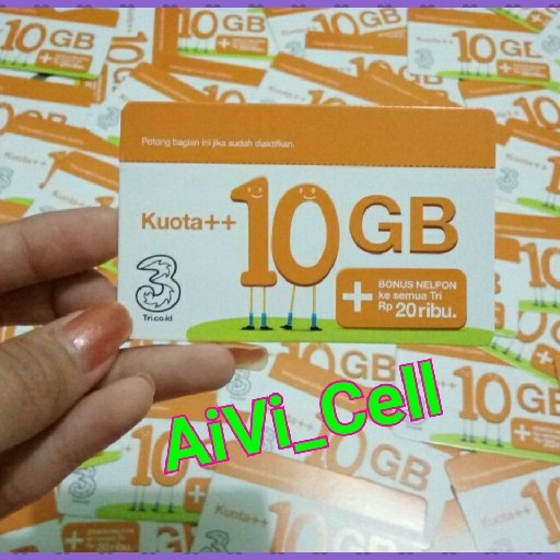 VOUCHER KUOTA TRI 10GB