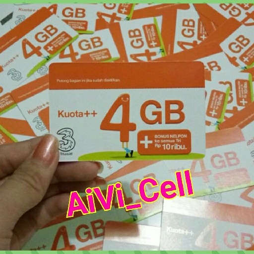 VOUCHER KUOTA TRI 4GB