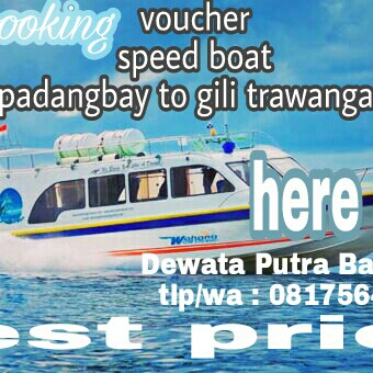 VOUCHER SPEED BOAT