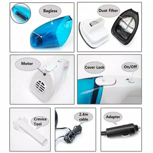 Vacuum Cleaner Mini Portable 3
