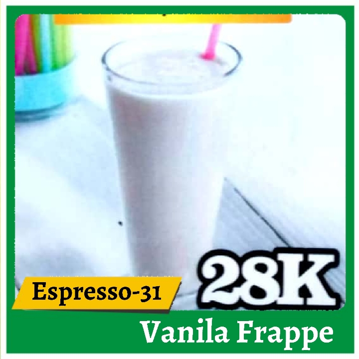Vanilla Frappe