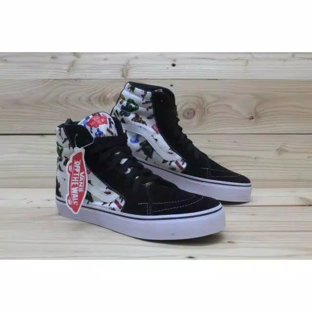 Vans Oldschool Sk8 High Marvel Edition White