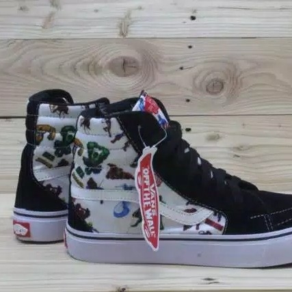 Vans Oldschool Sk8 High Marvel Edition White 2