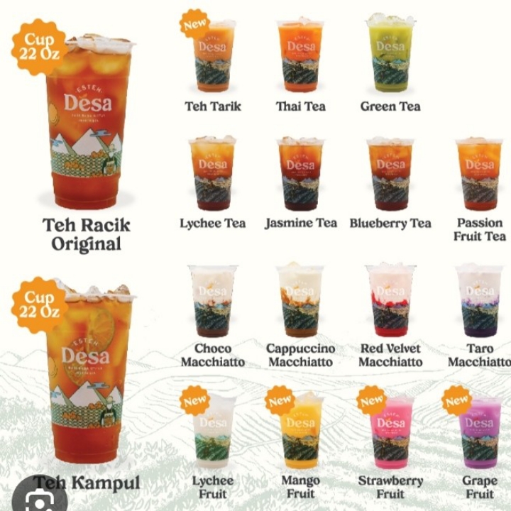 Varian Menu Teh Desa