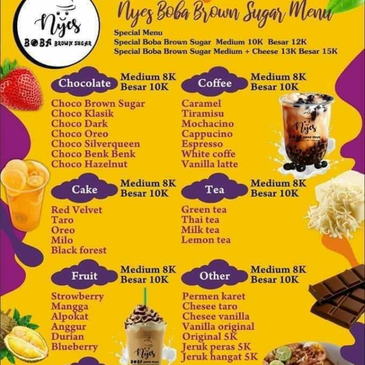 Varian Rasa Chocolate BOBA