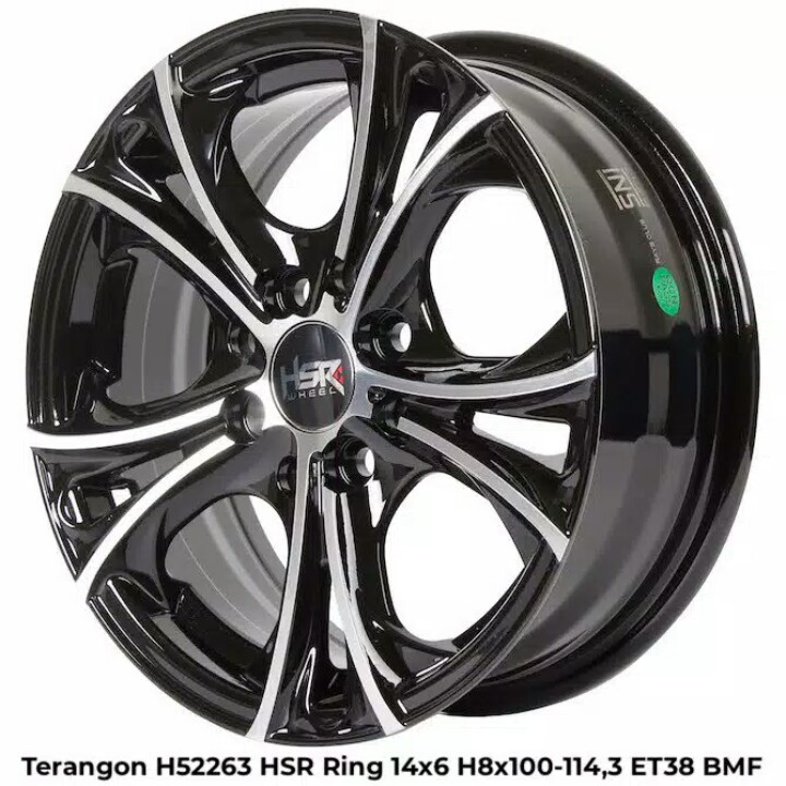 Velg Mobil Velek Mobil Pelek Model TERANGON H52263 HSR Ring 14 Xenia