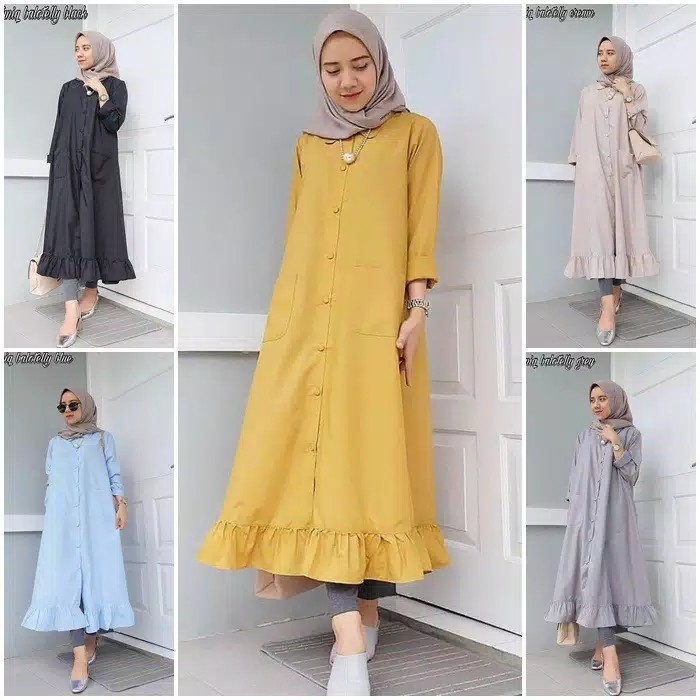 Velove long maxi - 99 ready stok