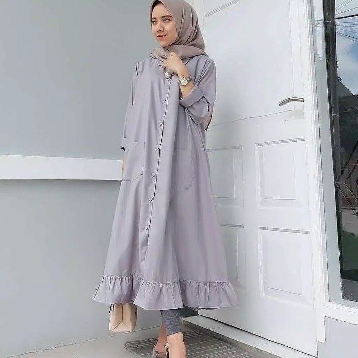 Velove long maxi - 99 ready stok 4