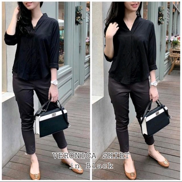 Veronica Shirt Black