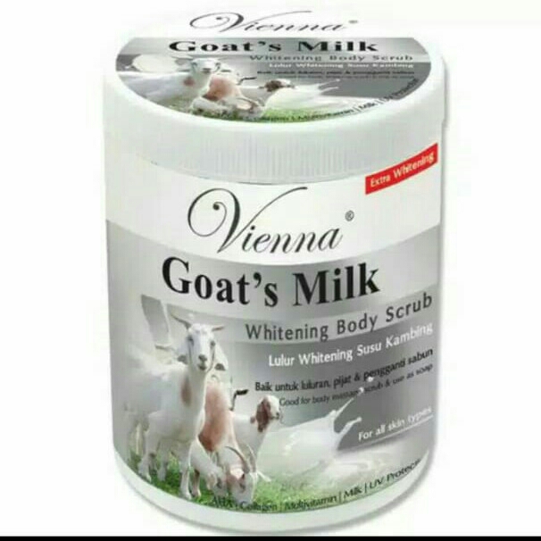 Viena Goats Milk Brightening Body Scrub 1 Kg