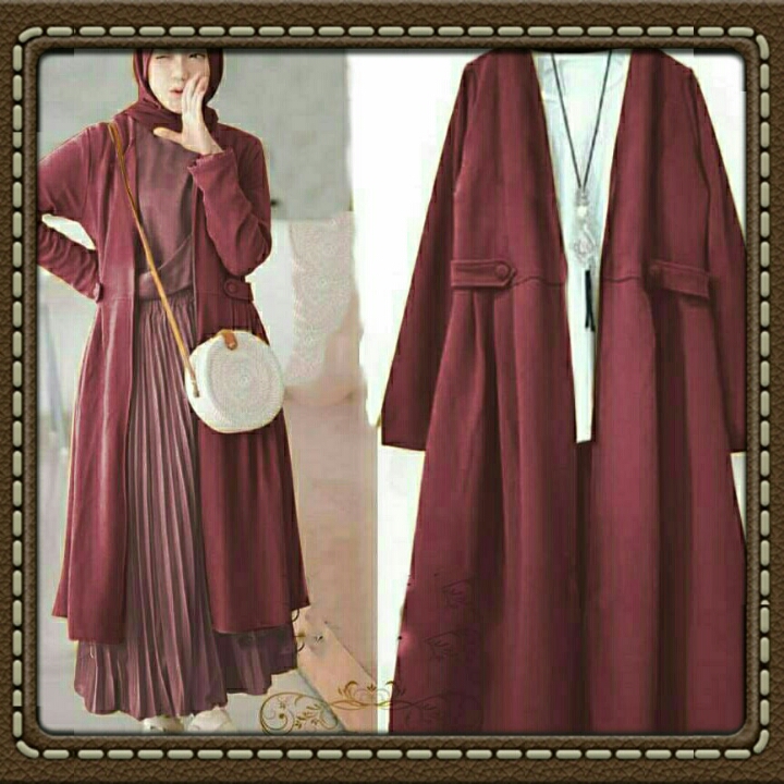 Vika Cardy Maroon