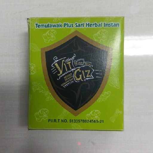 Vit Giz - Temu Lawak Plus Sari Herbal Instan