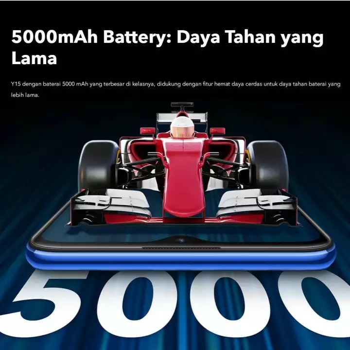 Vivo Y12 hp 3G64G - CODGratis Ongkir5000mAh BatteryGaransi resmi  3