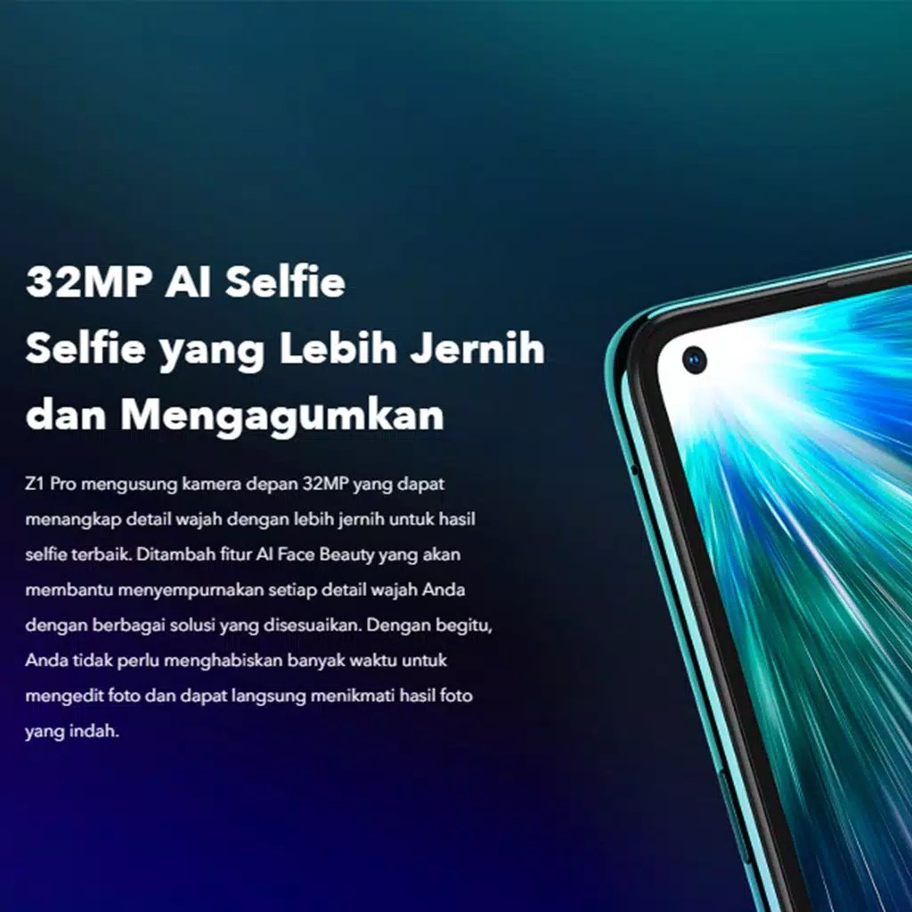 Vivo Z1 Pro Ram 6Gb Internal 128Gb Garansi Resmi Gaming Phone 3