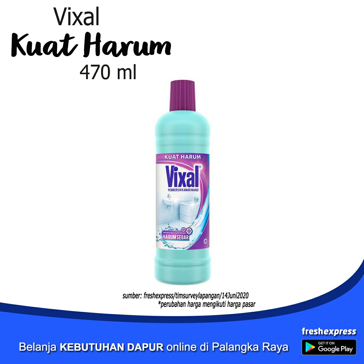 Vixal Kuat Harum 470 Ml