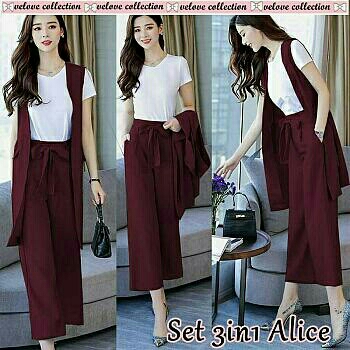 Vl St 3in1 Alice Gil Maroon