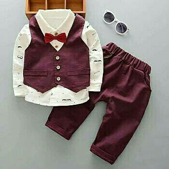 Vo Set Jordan Maroon Kid