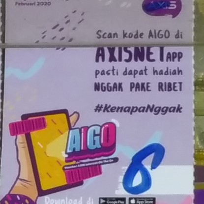 Voucher Axis 8 Gb