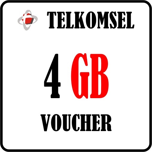Voucher Tsel 4GB