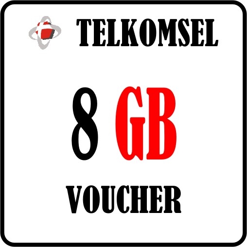Voucher Tsel 8GB