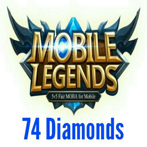 Voucher game Mobile Legends 74 Diamonds