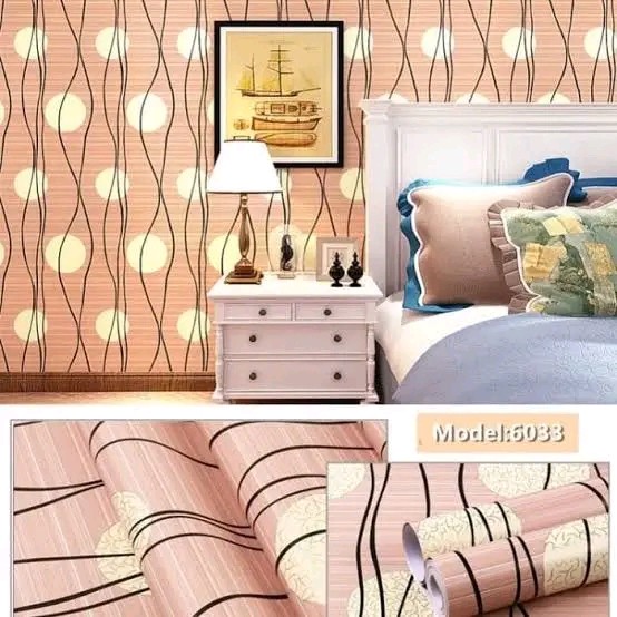 WALLPAPER DINDING BOBI 6033SIZE 45CM x 10M