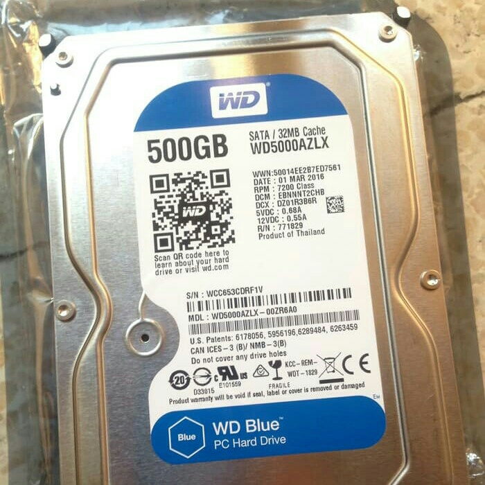 WDC 500gb