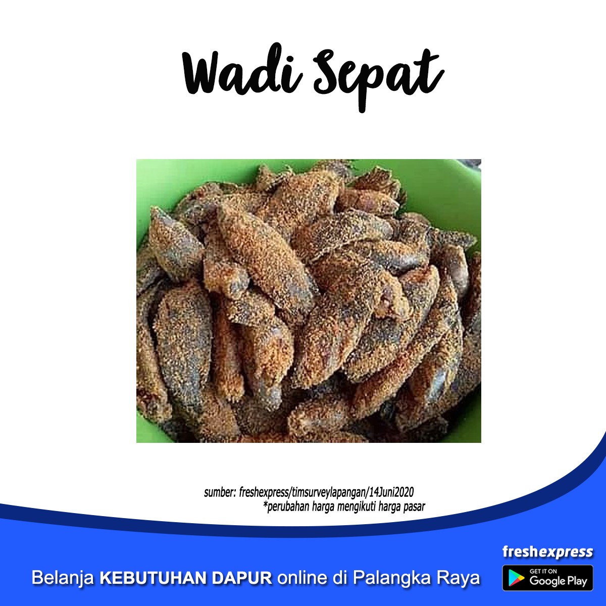 Wadi Ikan Sepat 1 Kg