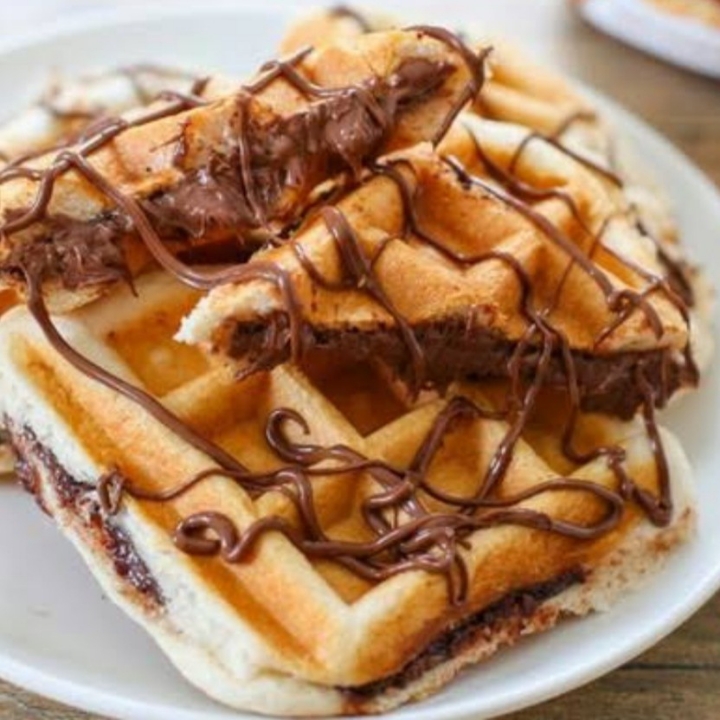 Waffle Coklat