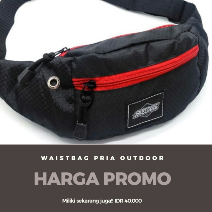 Waistbag Pria