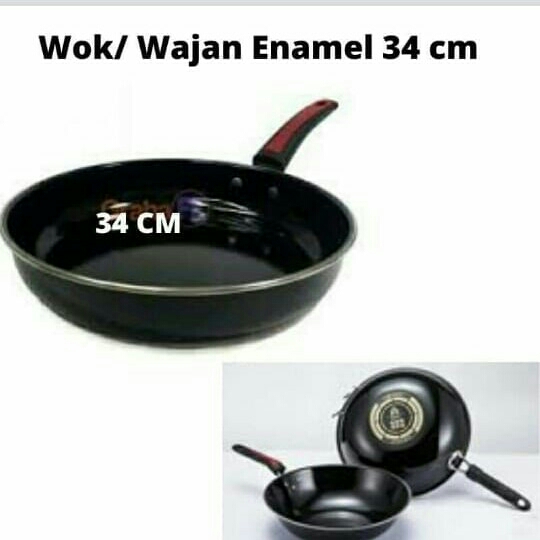 Wajan Enamel