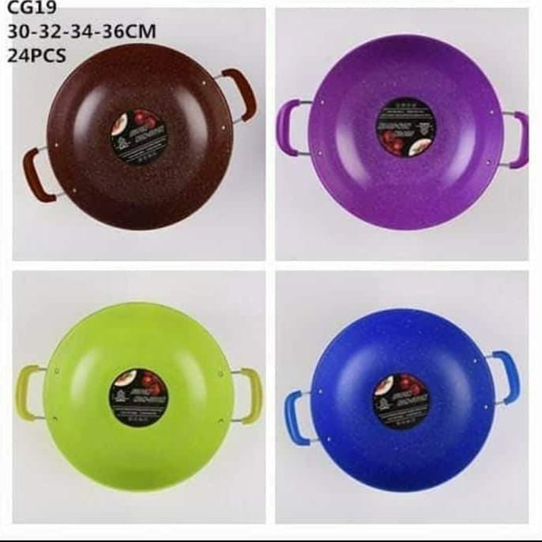Wajan Kuping Warna