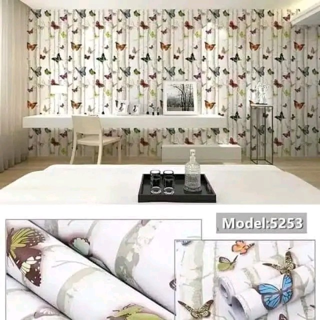 Wallpaper Dinding Butterfly