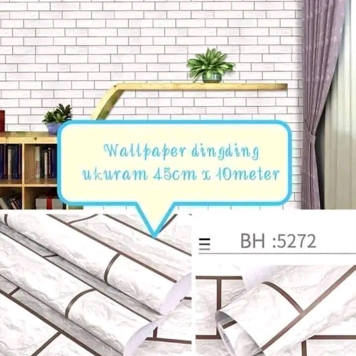 Wallpaper dinding Diamond 527210mx45cm
