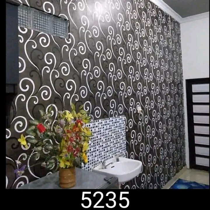Walpaper dinding 45 cm x 10meter wallpaper sticker 5235