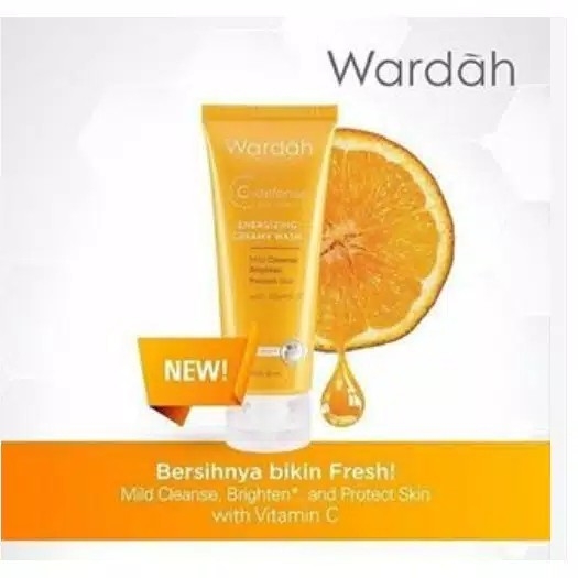 Wardah C-defense Energizing Creamy Wash 100ml