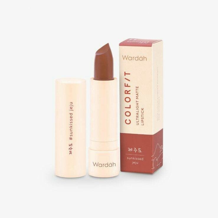 Wardah Colorfit Matte LipStick Korea Edition - 11 Sunkissed Jeju 2