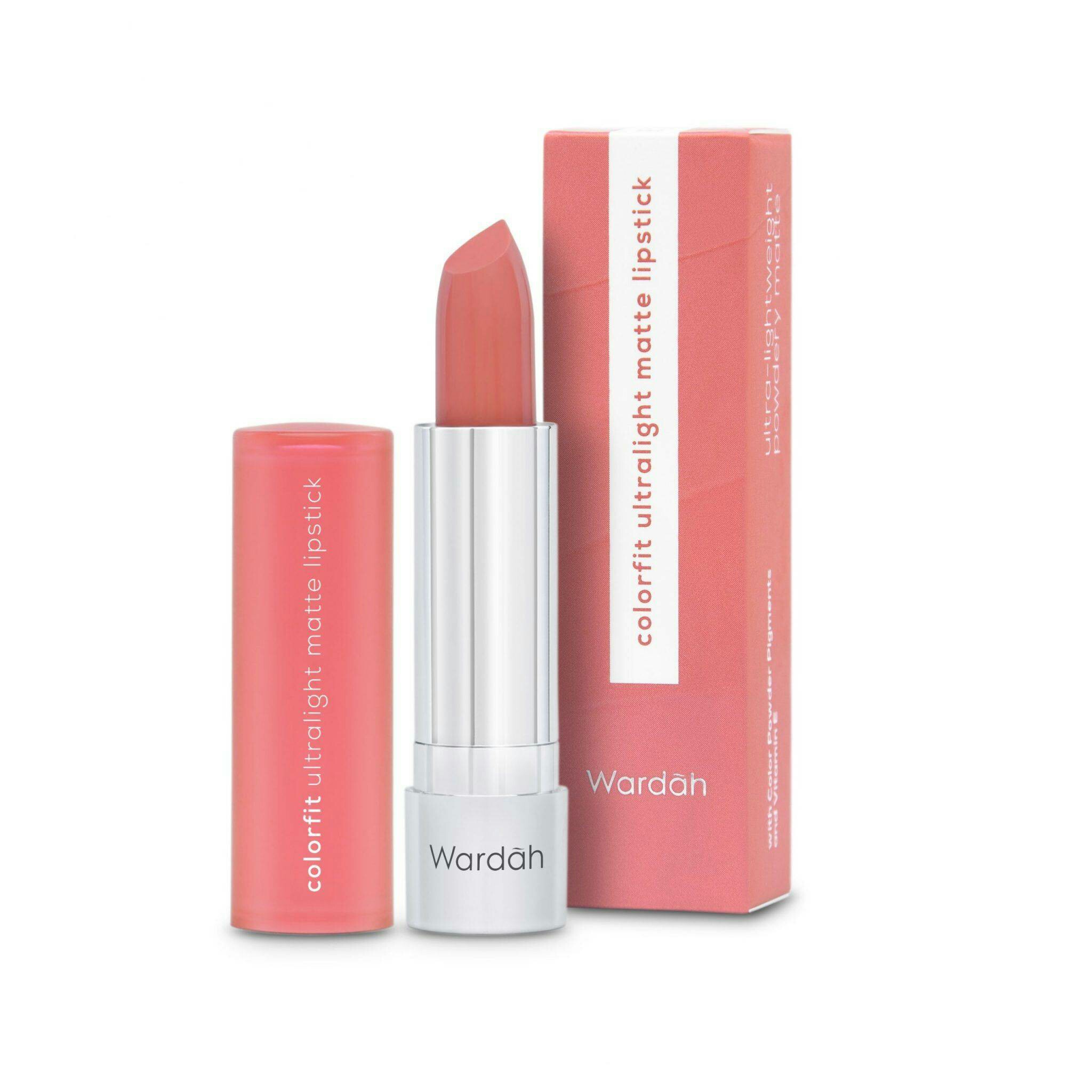 Wardah Colorfit Ultralight Matte LipStick - 02 Summer Peach