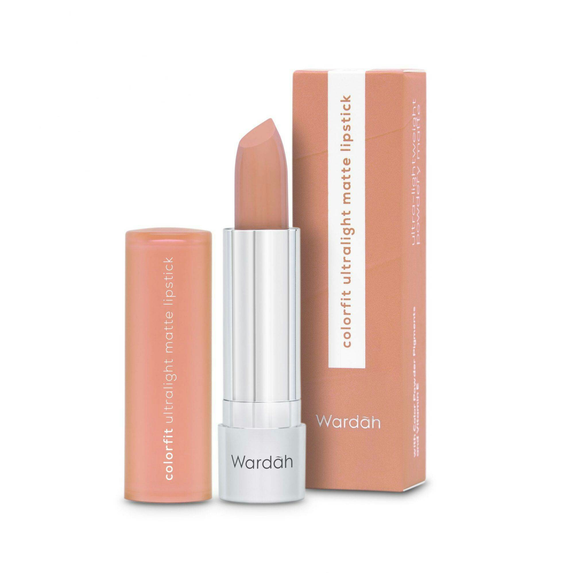Wardah Colorfit Ultralight Matte LipStick - 03 Caramel Nude