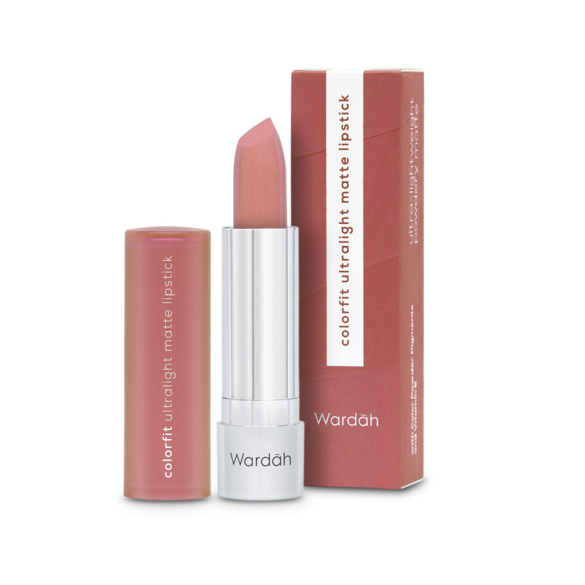 Wardah Colorfit Ultralight Matte LipStick - 04 Mocca Brown