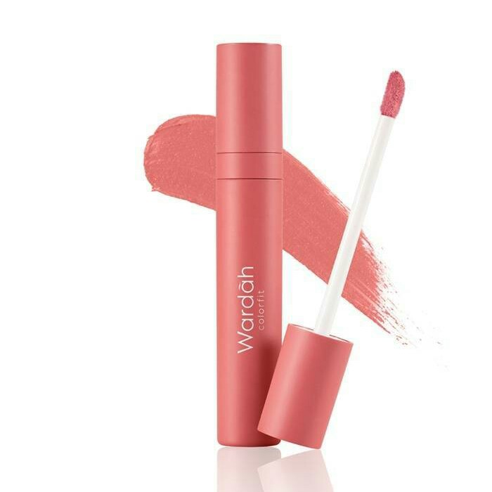 Wardah Colorfit Velvet Matte LipMousse - 02 Joyful Orange