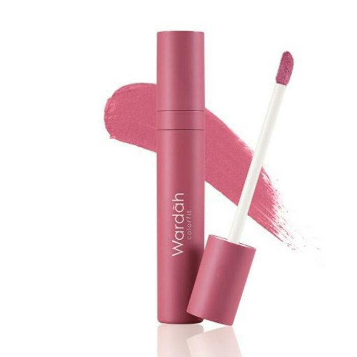 Wardah Colorfit Velvet Matte LipMousse - 04 Pink Sweetheart