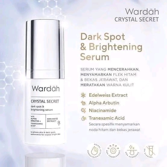 Wardah Crystal Secret Dark Spot And Brightening Serum
