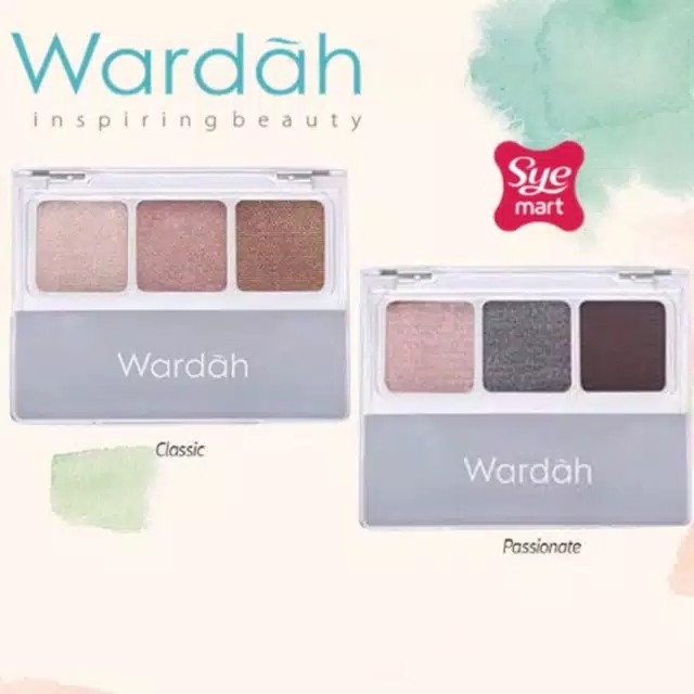 Wardah Eyeshadow Nude EyeXpert Classic dan Passionate Eye Shadow BPOM 