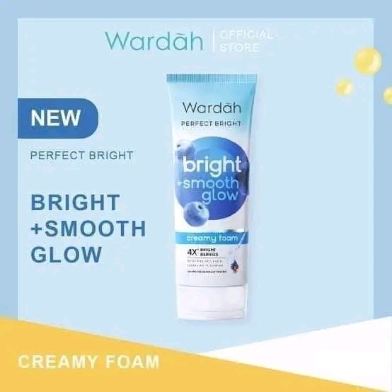 Wardah Perfect Bright Smooth Glow Creamy Foam
