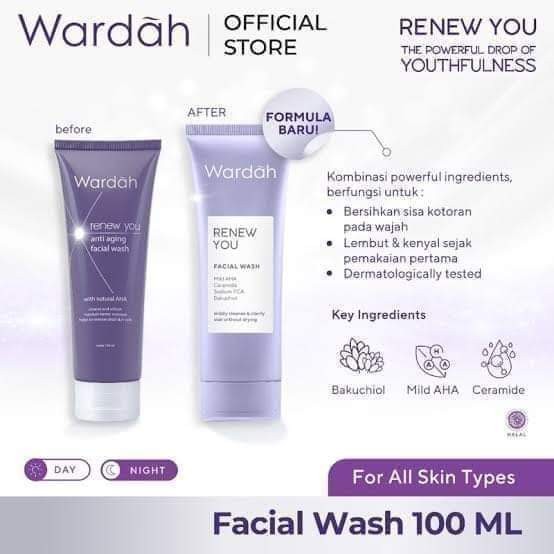 Wardah Renew You Anti Aging Facial Wash