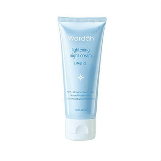 Wardah lightening night cream